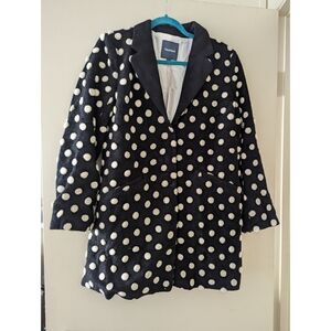 Modcloth Polka Dot Blazer